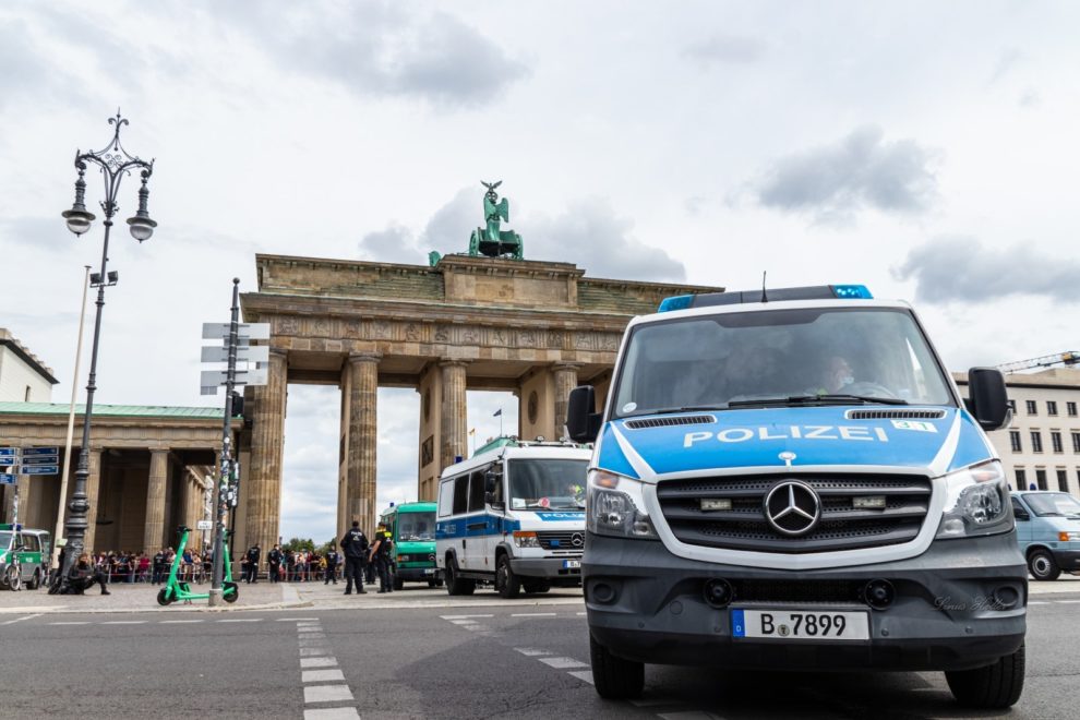 Covid Deniers defy Demonstration Ban in Berlin